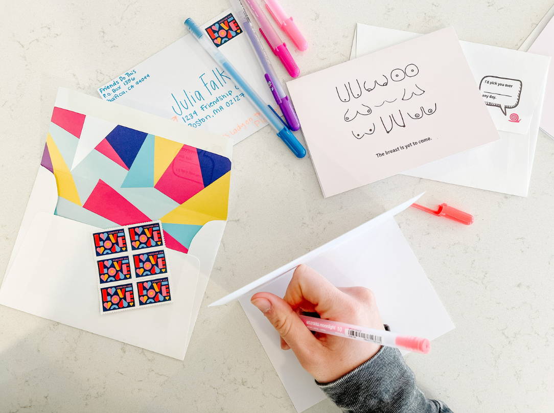 Handwritten Card Service Friends Do This